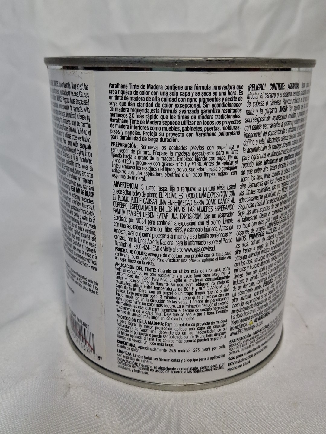 Light Walnut, Varathane Premium Fast Dry Wood Stain-262015, 1 Quart, 32 fl oz