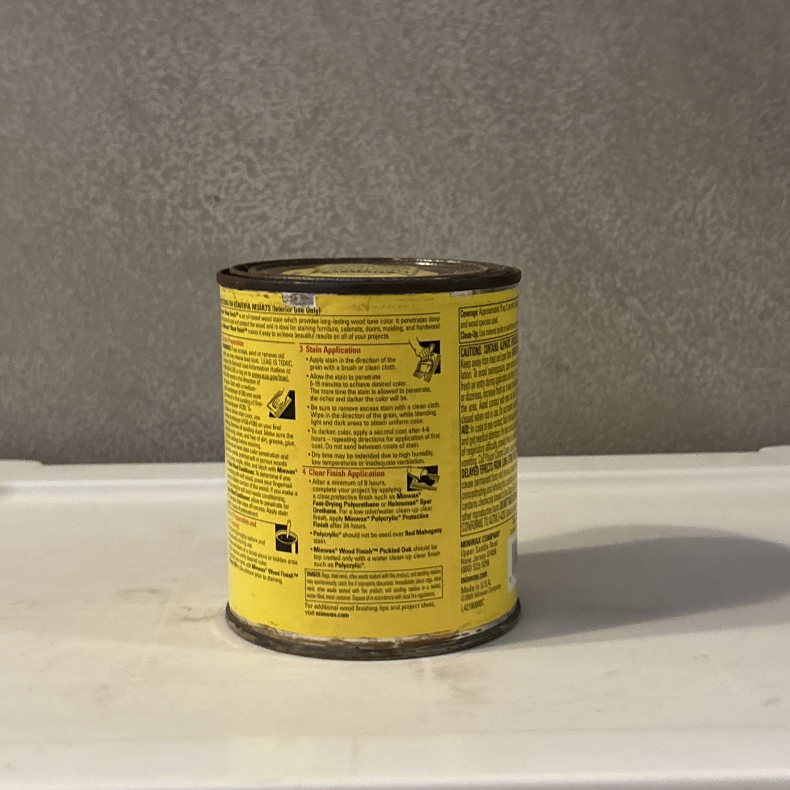MINWAX 218 Puritan Pine Oil Based Wood Stain 1 Pint NOS, Discontinued…New can