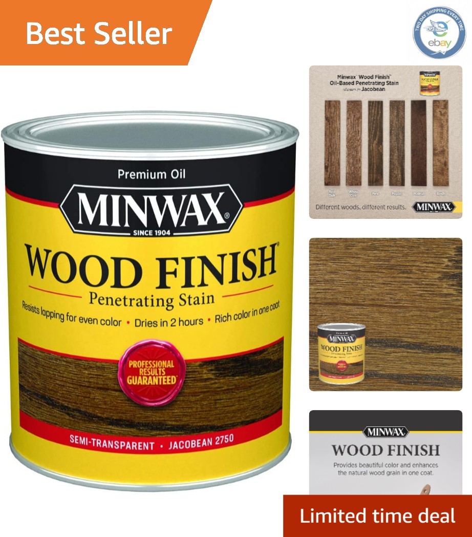 Jacobean Wood Finish – Oil-Based Stain for Beautiful Interior Projects