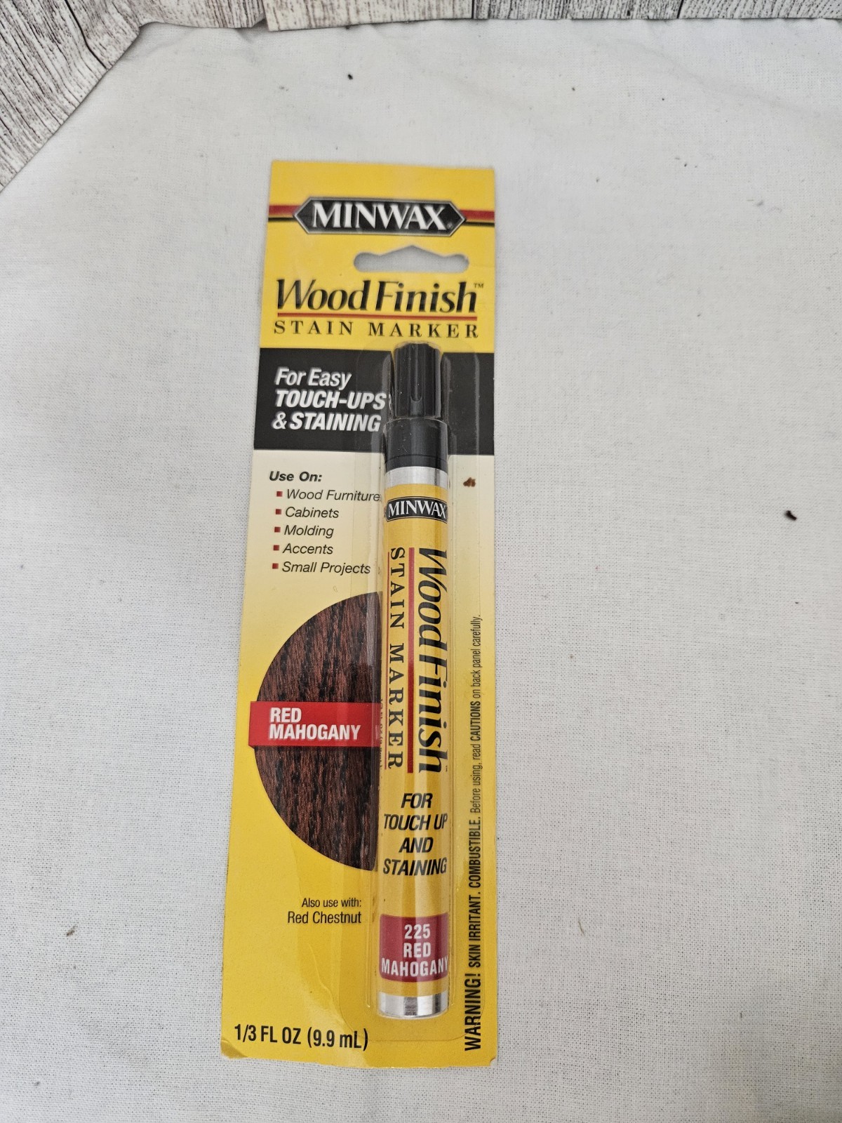Minwax Wood Finish Stain Marker ☆RED MAHOGANY☆ Touch Ups & Staining (1/3 fl. oz)