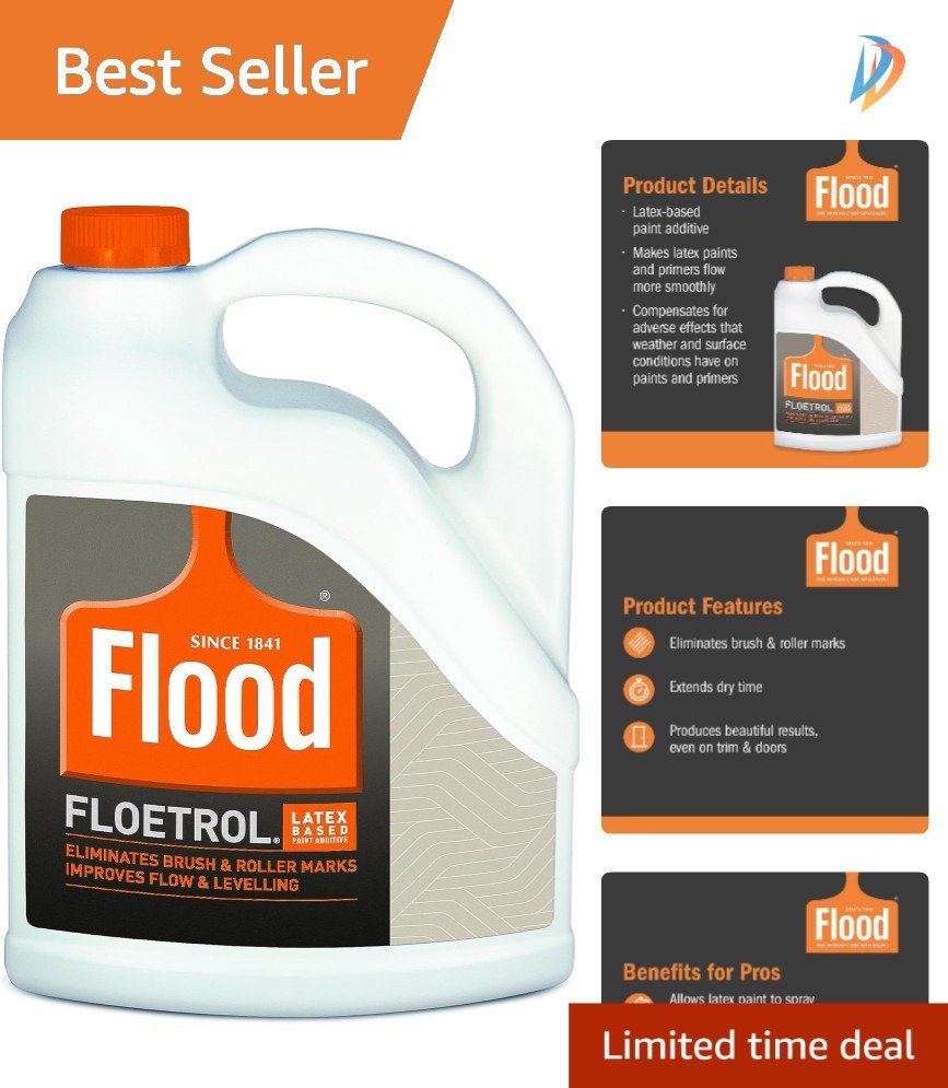 Optimize Painting with 1 Gal. Floetrol: Fast-Drying Latex Additive for Easy Use