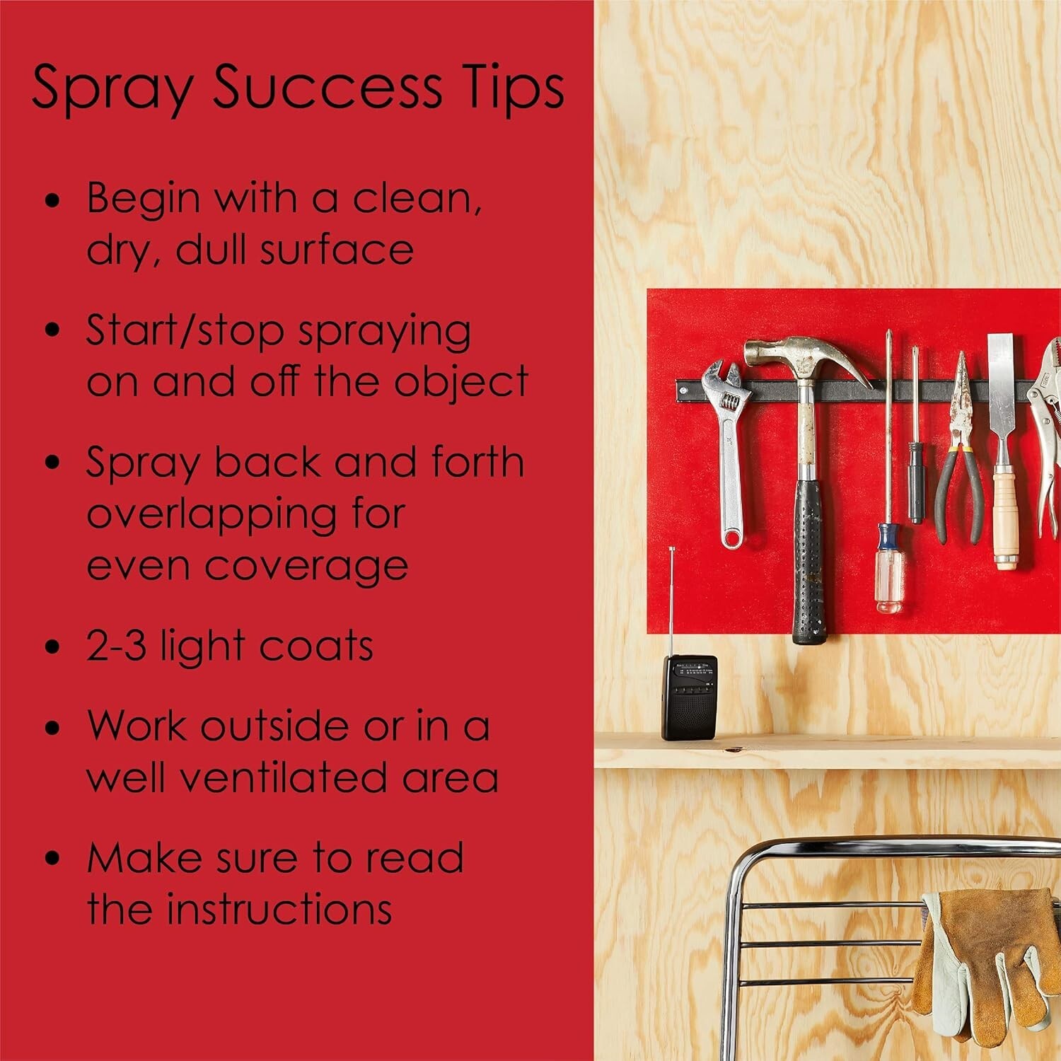 12 oz Rust Resistant Red Pepper Spray Paint – Perfect for Metal, Wood, & More!