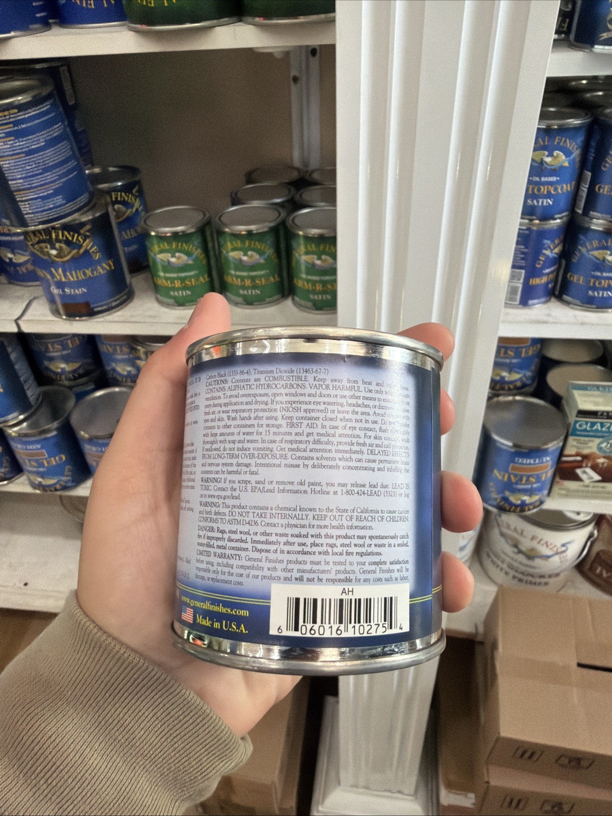 Antique Walnut Gel Stain 1/2 Pint
