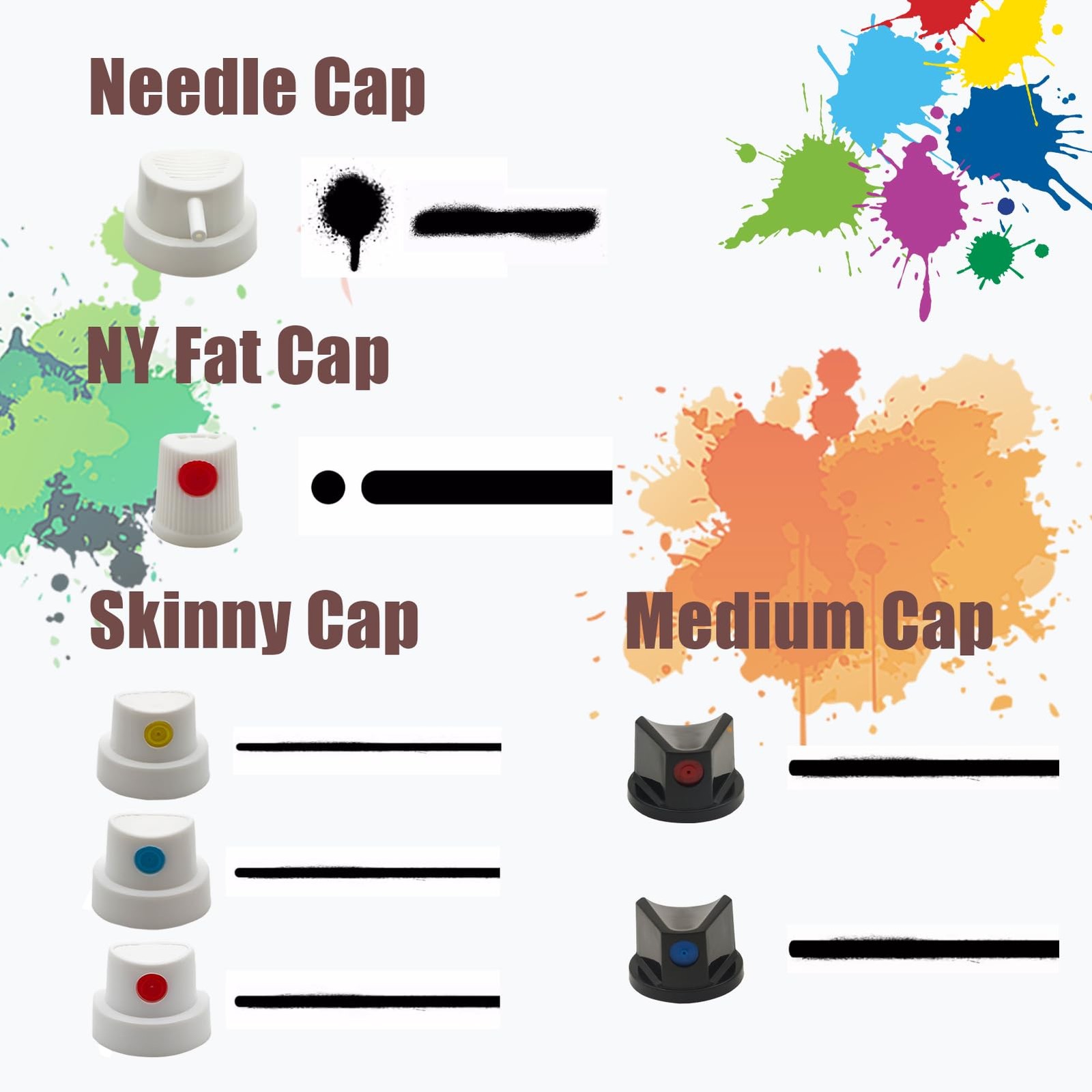 30 Pack Spray Can Nozzle Universal Spray Paint Nozzles for Cans Bottle