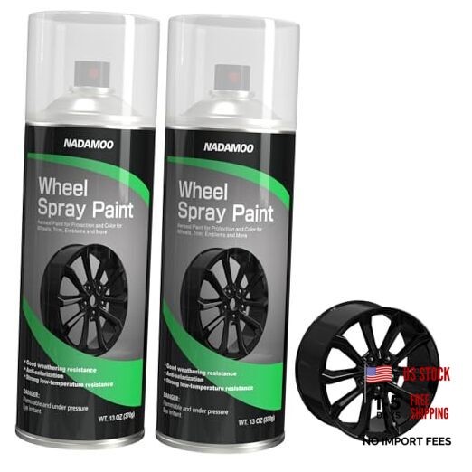 Aluminum Wheel Rim Paint Protective Clear Coat, Satin 13.00 Ounce (Pack of 2)