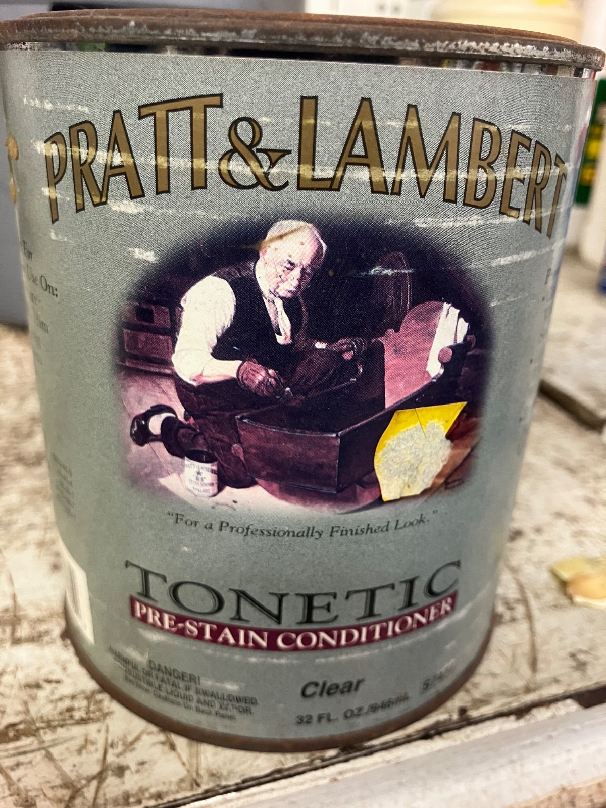 Pratt & Lambert Tonetic Pre- Stain Conditioner Quart – Discontinued