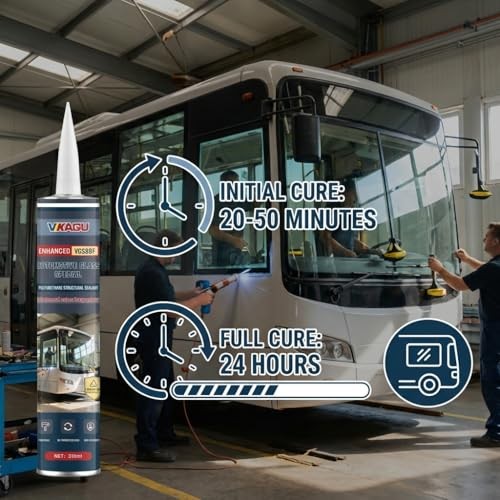 Urethane Windshield Adhesive,Primerless High Viscosity Structural VGS88F 1 Pack