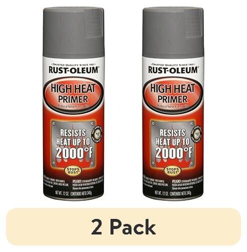 Rust-Oleum Automotive High Heat Primer Spray – Gray, 12 oz (249340)