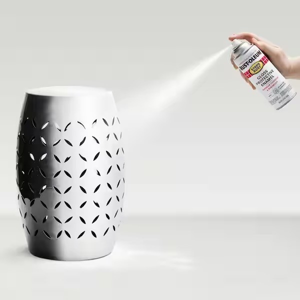 Rust-Oleum Stops Rust 12 oz. Durable Protective Enamel Spray Paint, Gloss White