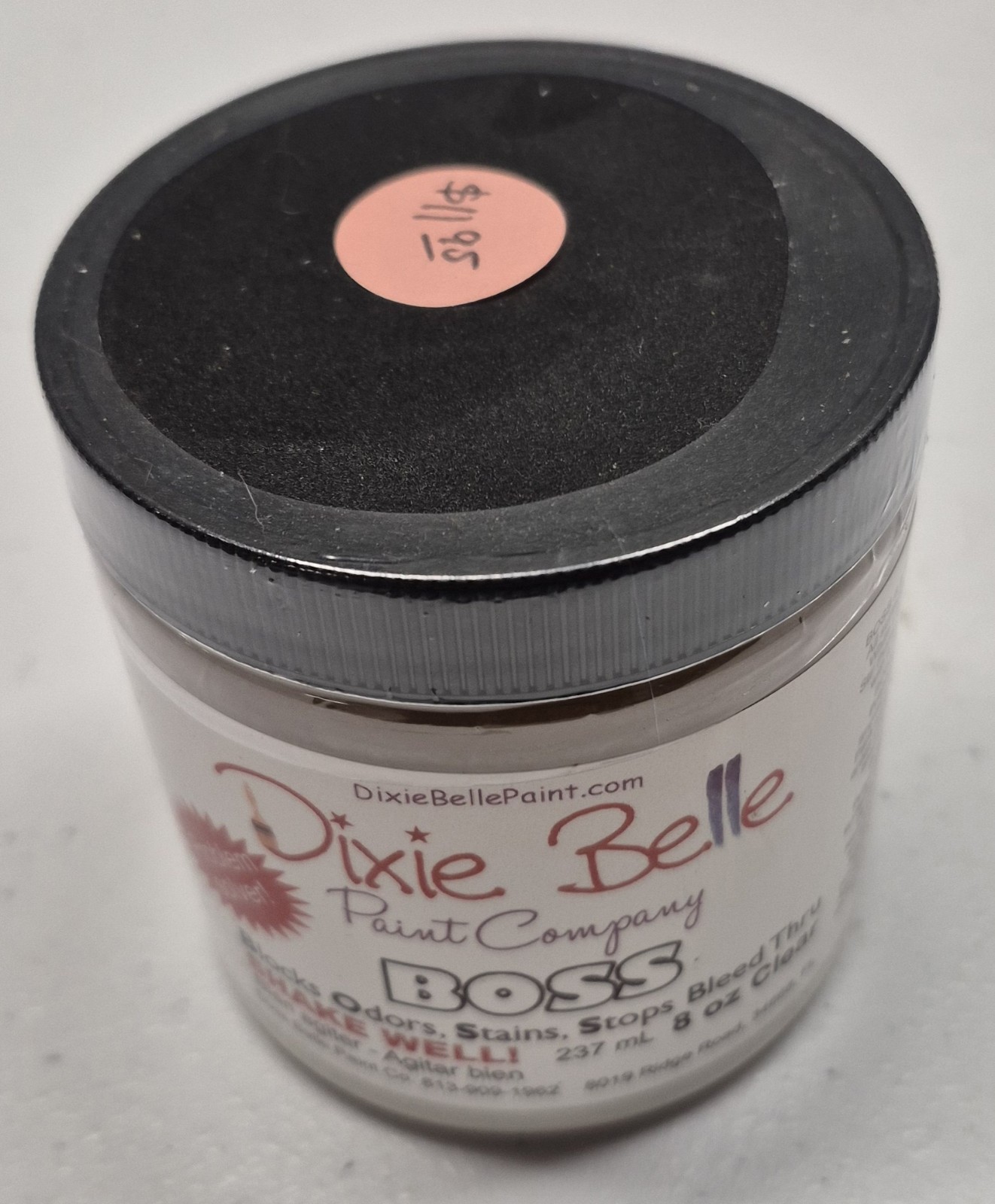 Dixie Belle Paint Co 8oz Clear Bonding BOSS Primer New Sealed Odor Remover