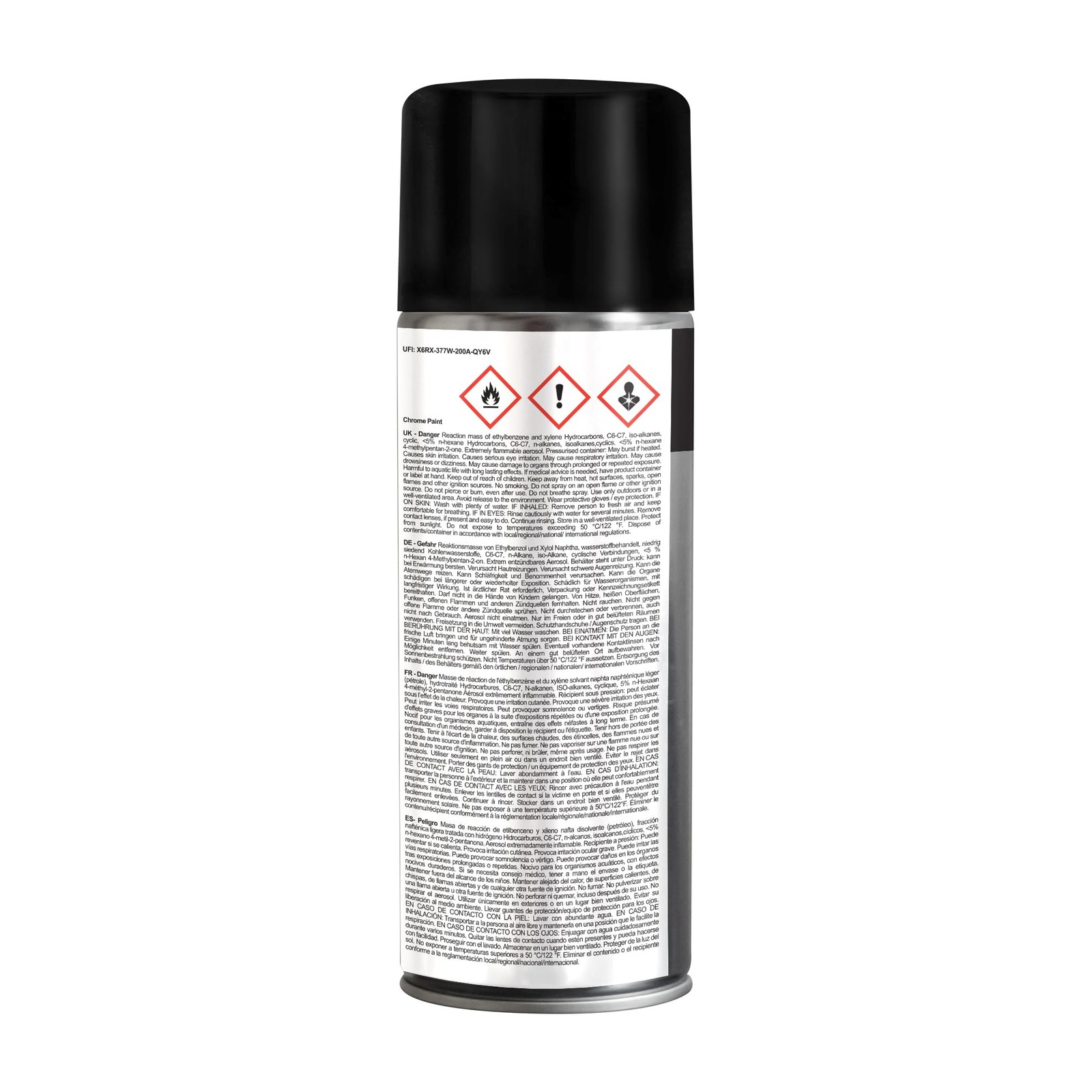 Chrome Spray Paint – Smooth Chrome Finish – Multi Surface Paint for Metal, Pl…