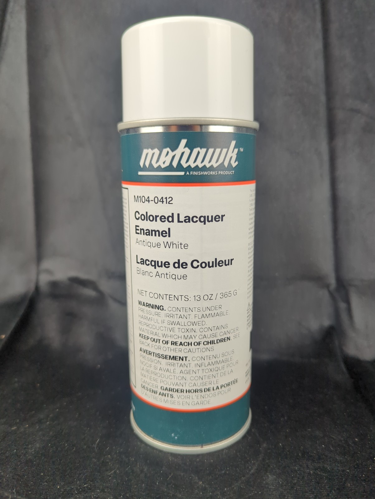 Mohawk M104-0412 Colored Lacquer Enamel Antique White 13 ounces