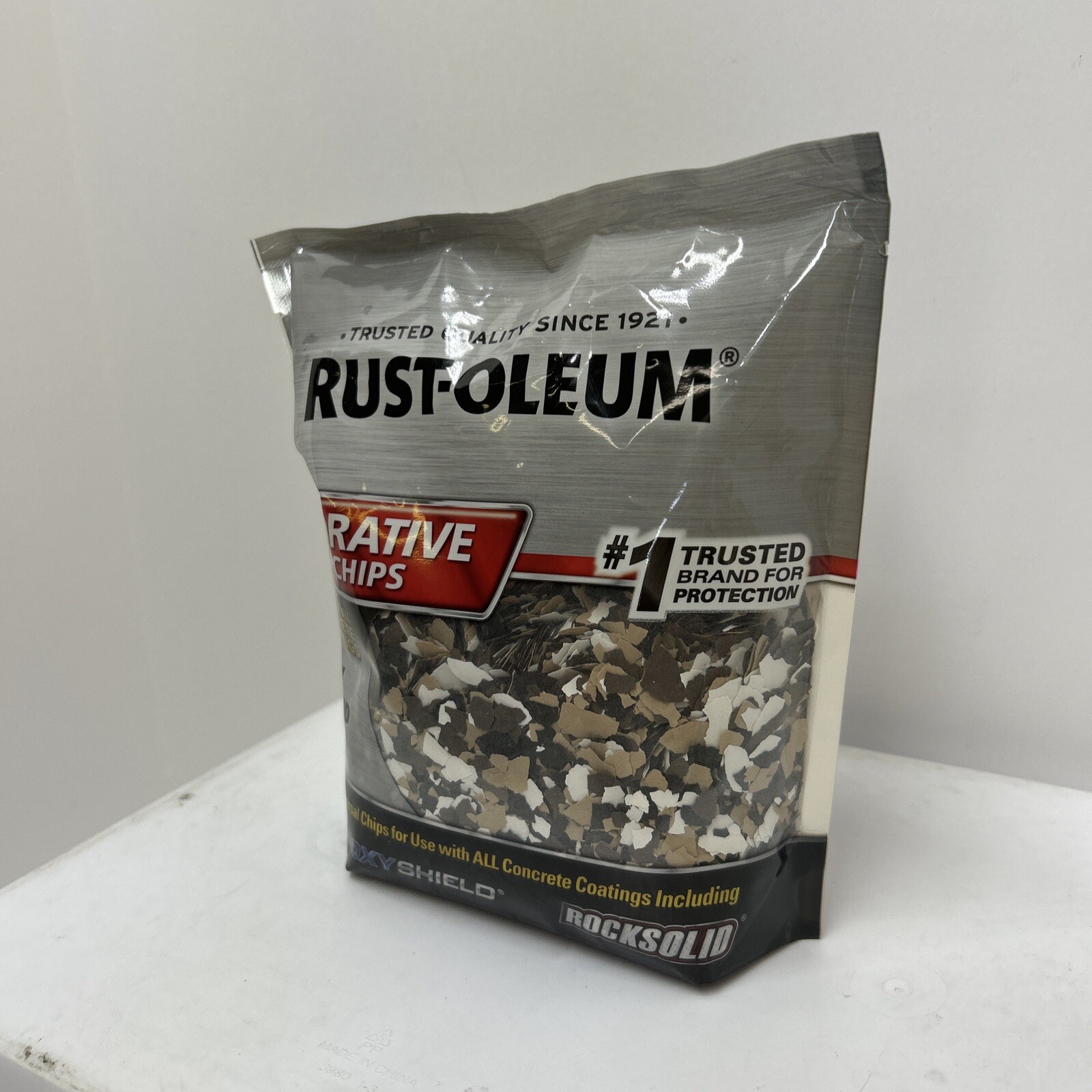 Rust-Oleum 312447 Decorative Color Chips, 1 Pound (Pack of 1), Tan Blend