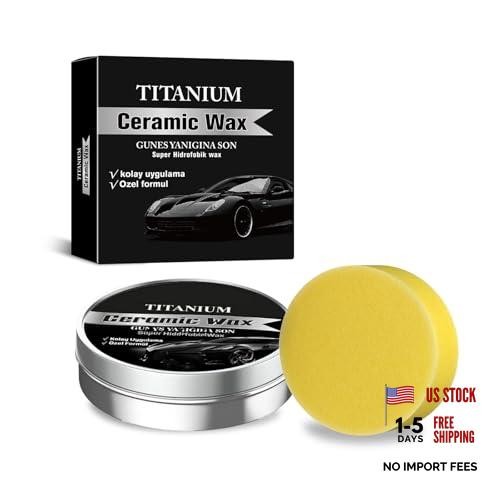 Titanium Ceramic Wax Cream for Cars – Advanced Car Coating & Polishing Wax