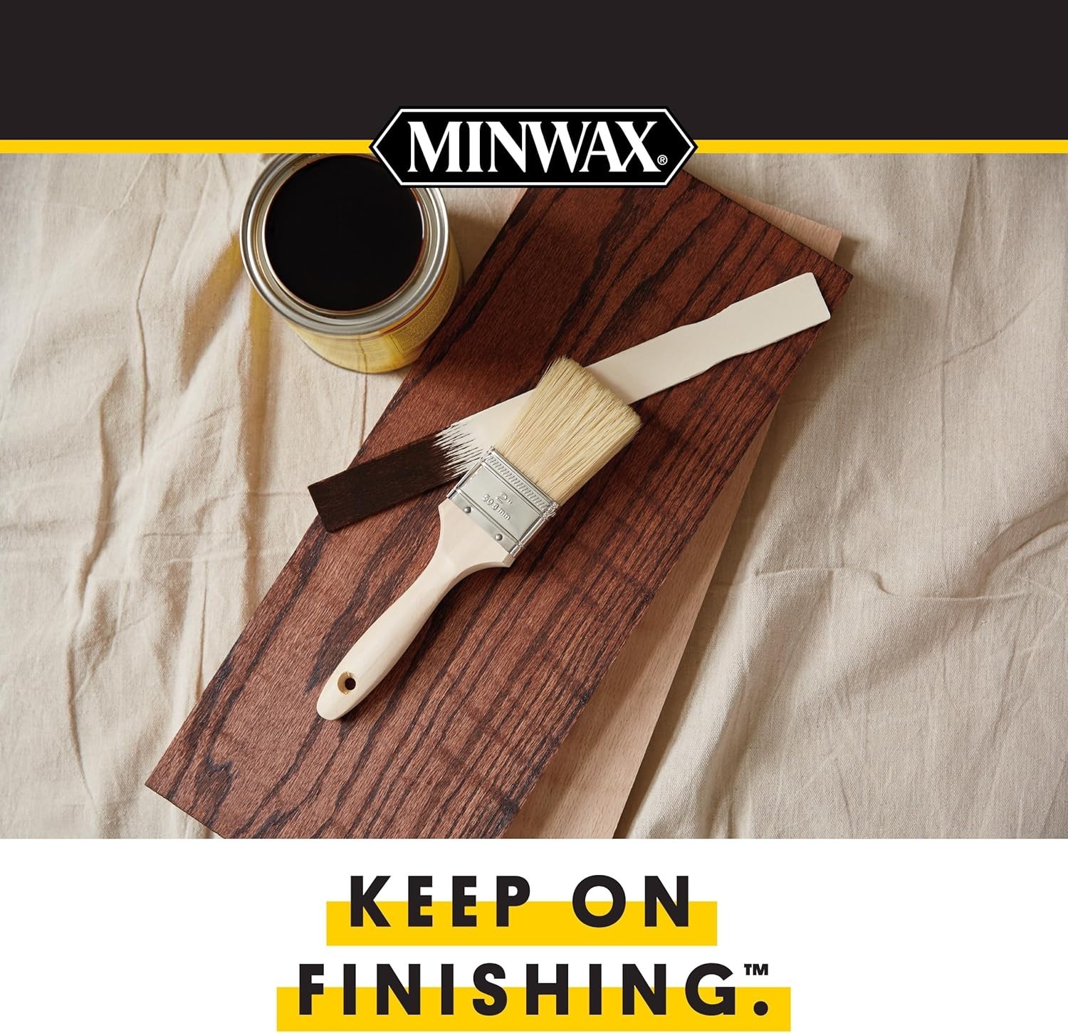 Transform Your Space with 1 Quart Gunstock Wood Finish – Easy Application Stain