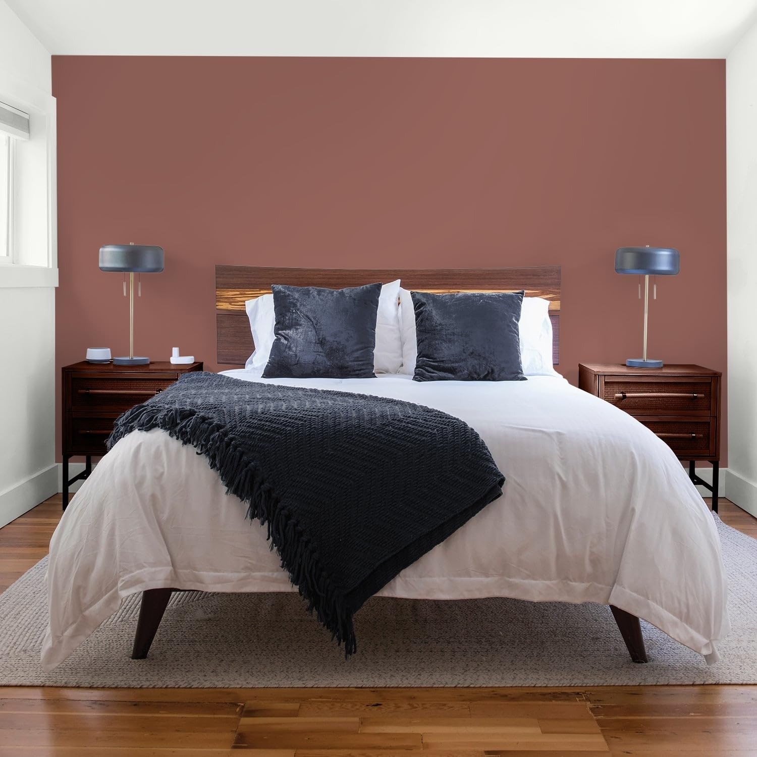 Glidden Total Interior Wall Paint Premiumr All-In-One Raspberry Truffle/Red Flat
