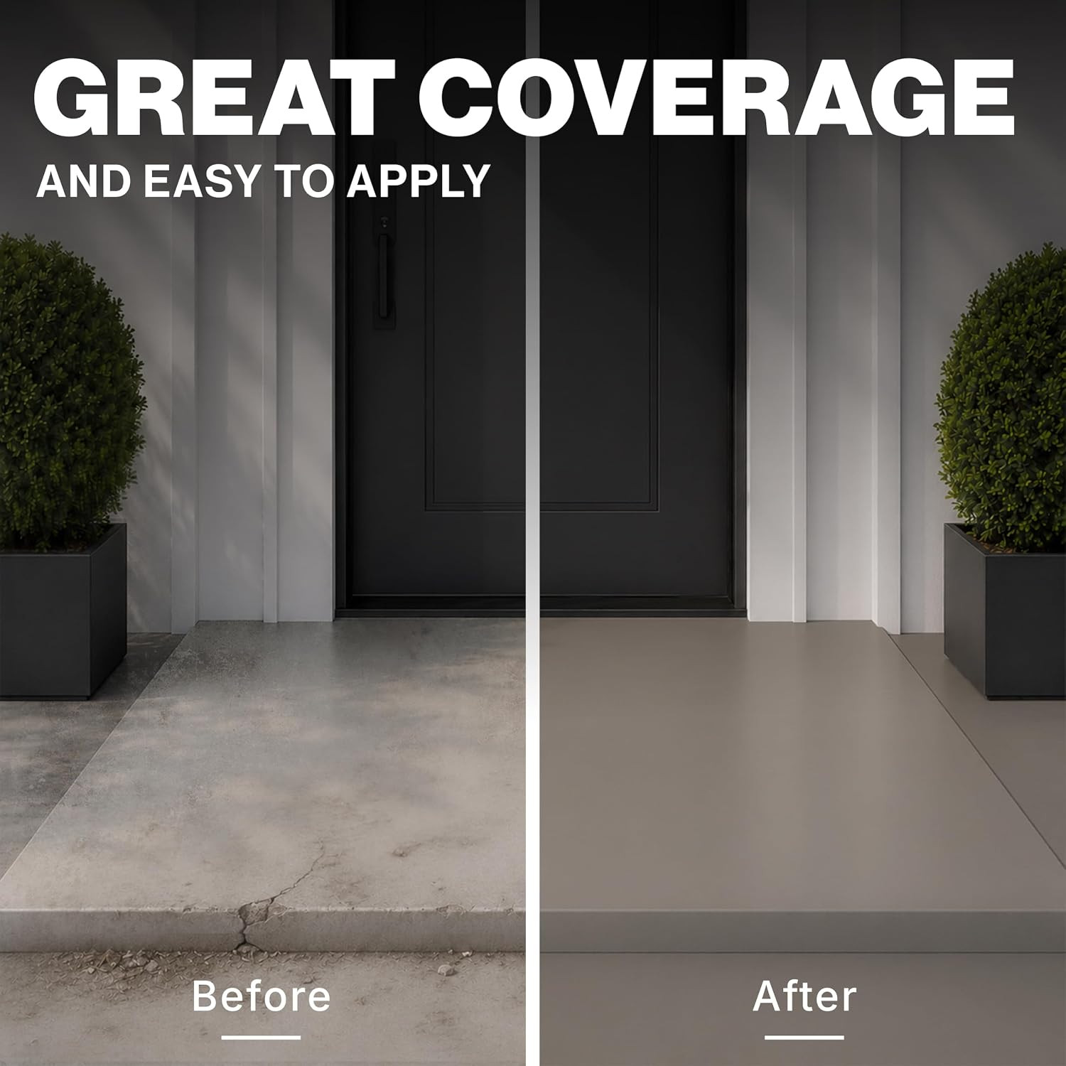 EVOLVE Porch & Floor Paint Battleship Gray 5 Gallon Interior Exterior Coating