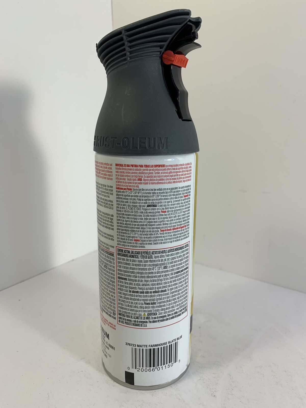 Rust-Oleum Universal Matte Farmhouse Slate Blue Spray Paint & Primer 12 oz 340g
