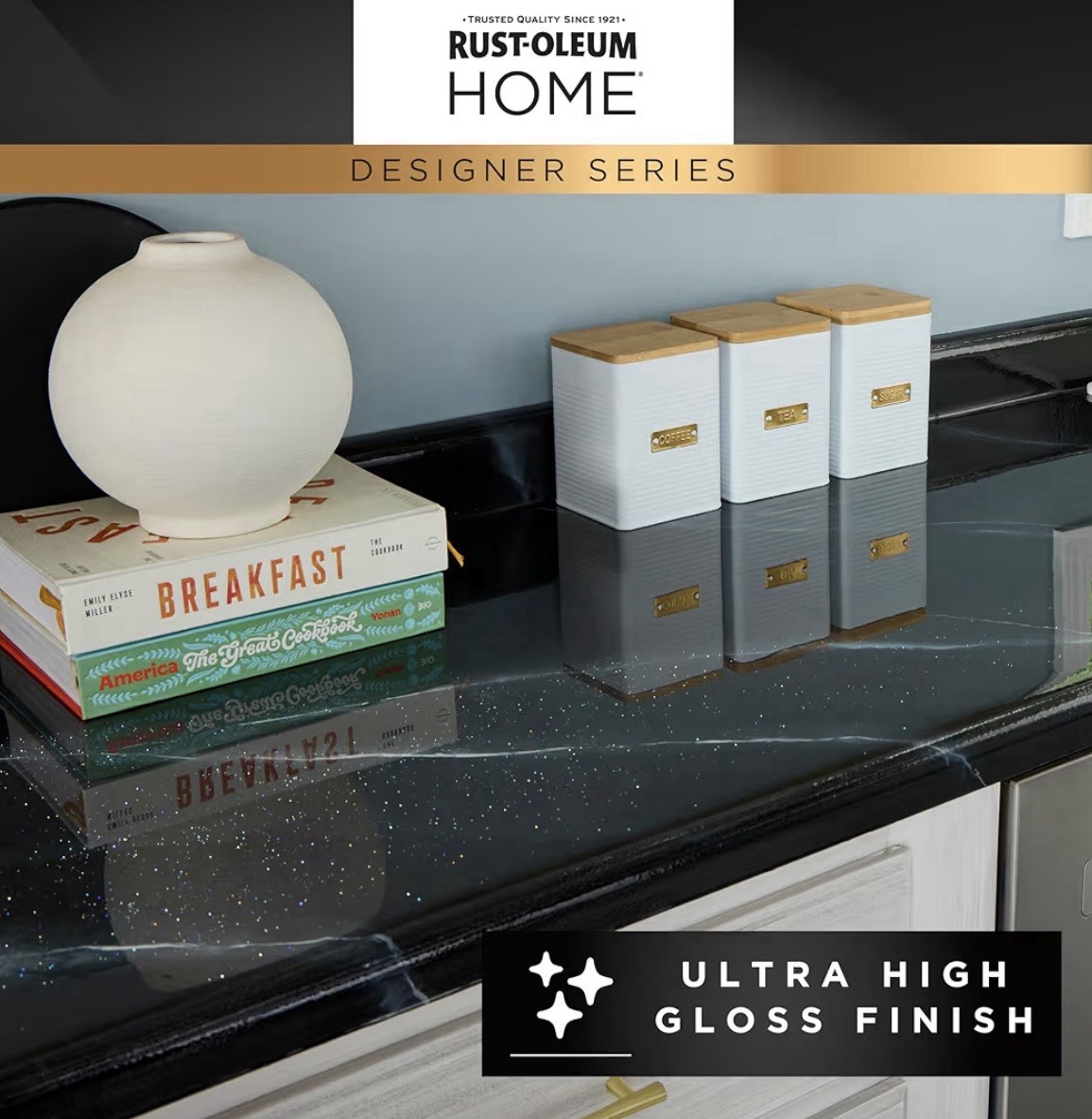 Rust-Oleum HOME Designer Series Black Marble Countertop Coating Kit