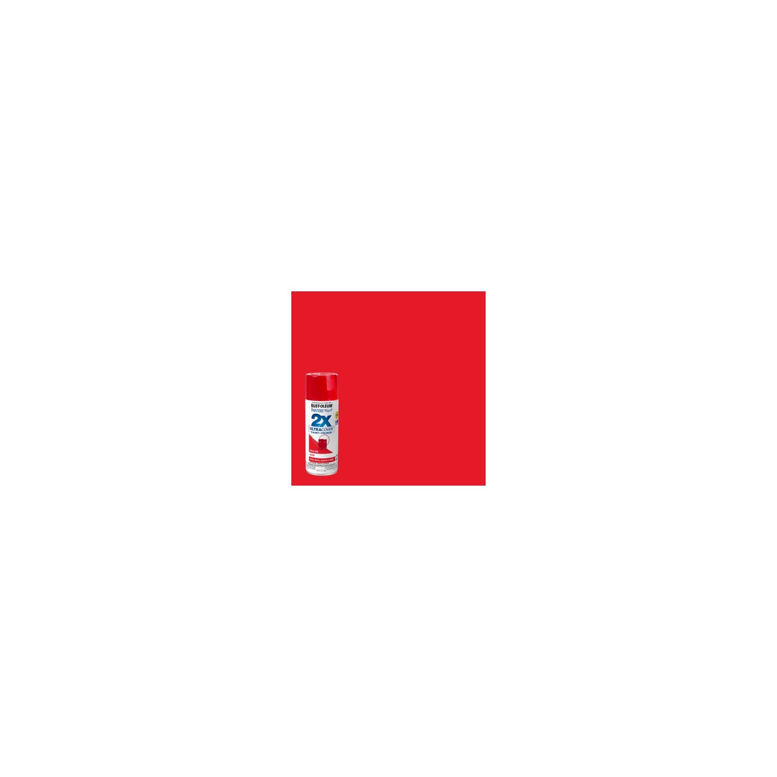 Rust-Oleum 334024 Painter’s Touch 2X Spray Paint, Gloss Apple Red, 12-oz. –