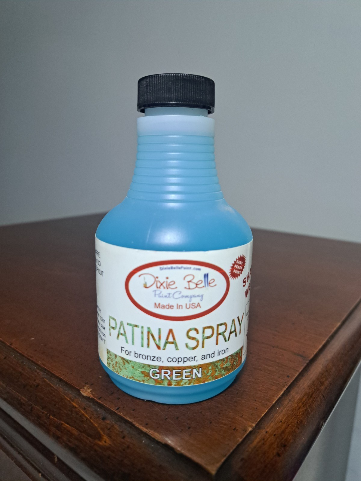 Dixie Belle Green Patina Spray for Bronze Copper Iron