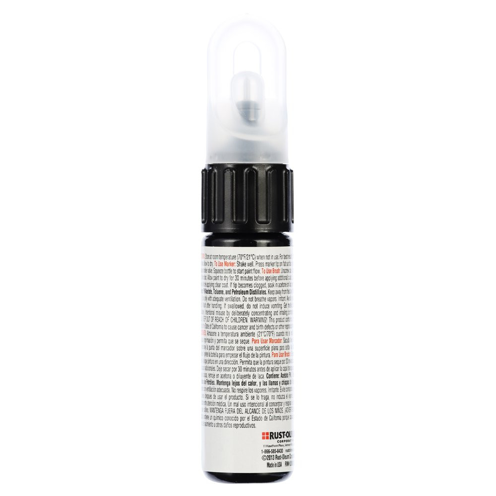 Automotive Gloss Scratch & Chip Repair Black Marker Weather Resistant 0.5Fl Oz