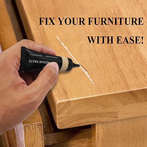 Boncart Wood Furniture Repair Kit Filler-Repair Scratch, Cracks, Hole,…