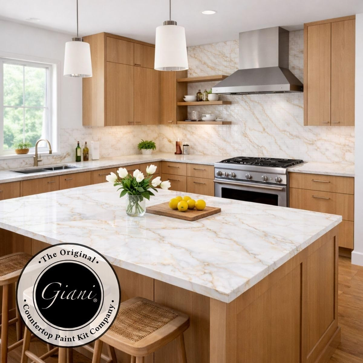Quartz Easy Epoxy Countertop Paint Kit (Venetian Gold)