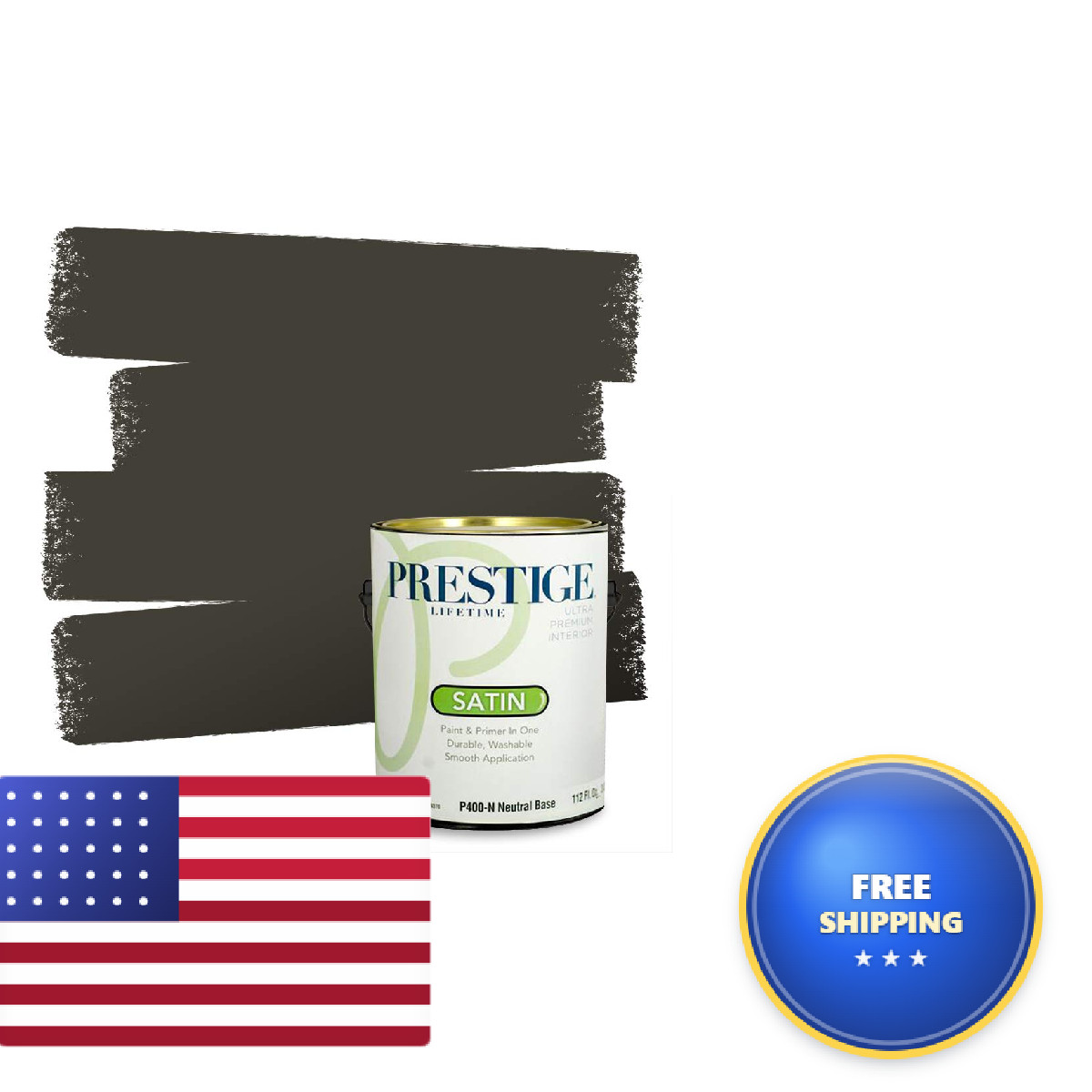 Prestige Paints Interior Paint And Premiumr In One 1-Gallon Satin Comparable