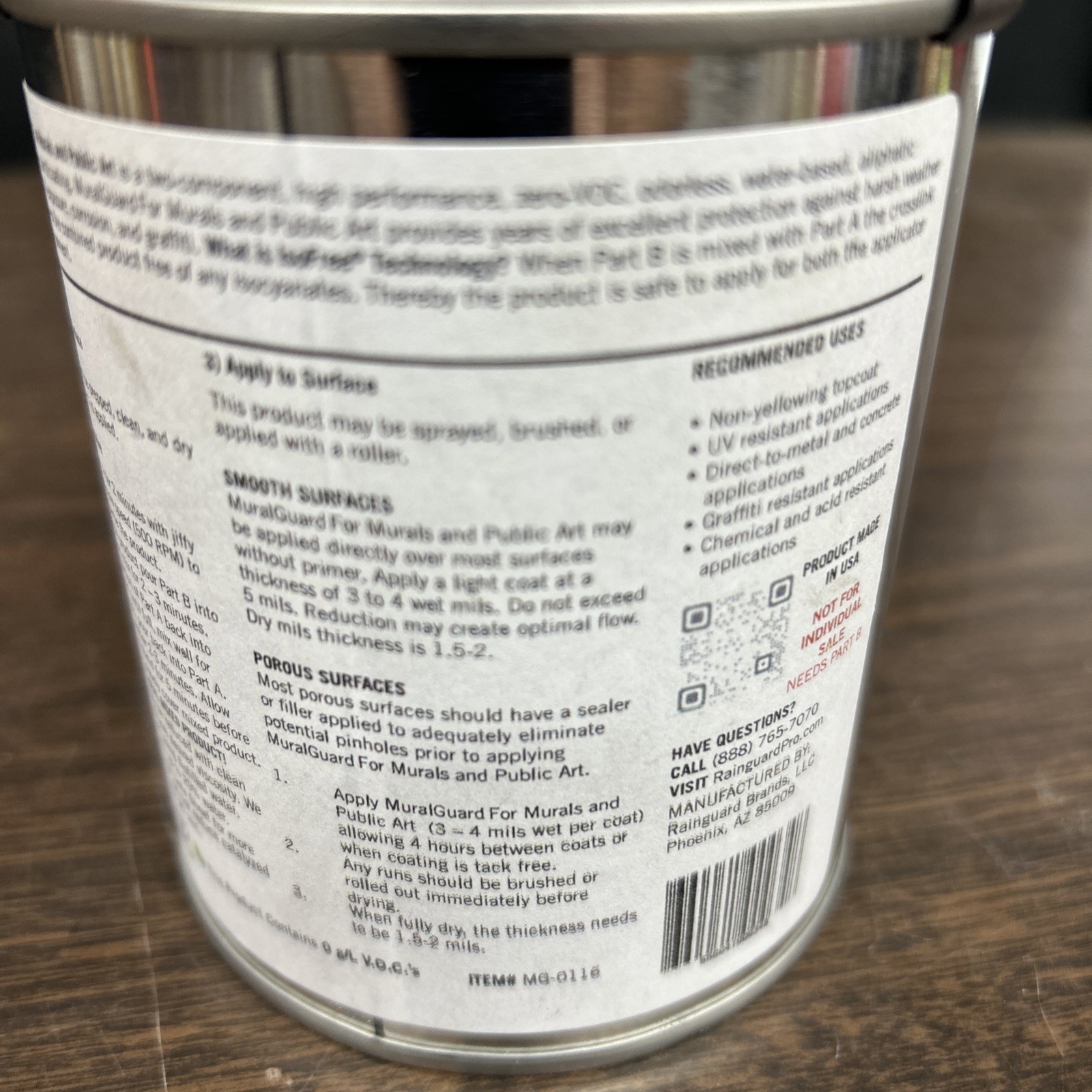 MuralGuard Clear Anti-Graffiti Coating | Protect Murals & Public Art