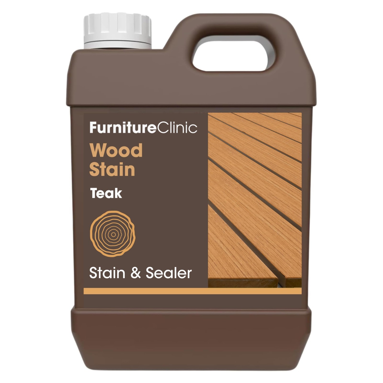 Wood Stain – Water-Based, Fast Drying, Low Odor, Non-Toxic – Indoor/Outdoor Use