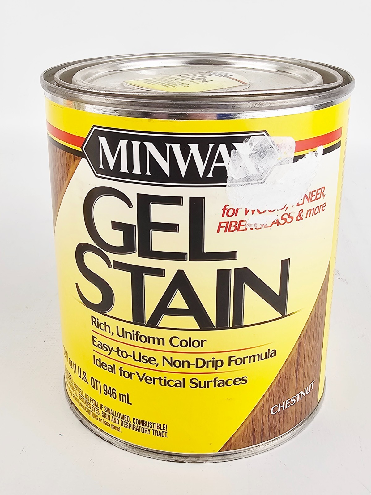 Minwax Gel Stain Interior Wood Finish Oil Based Chestnut 1 Quart