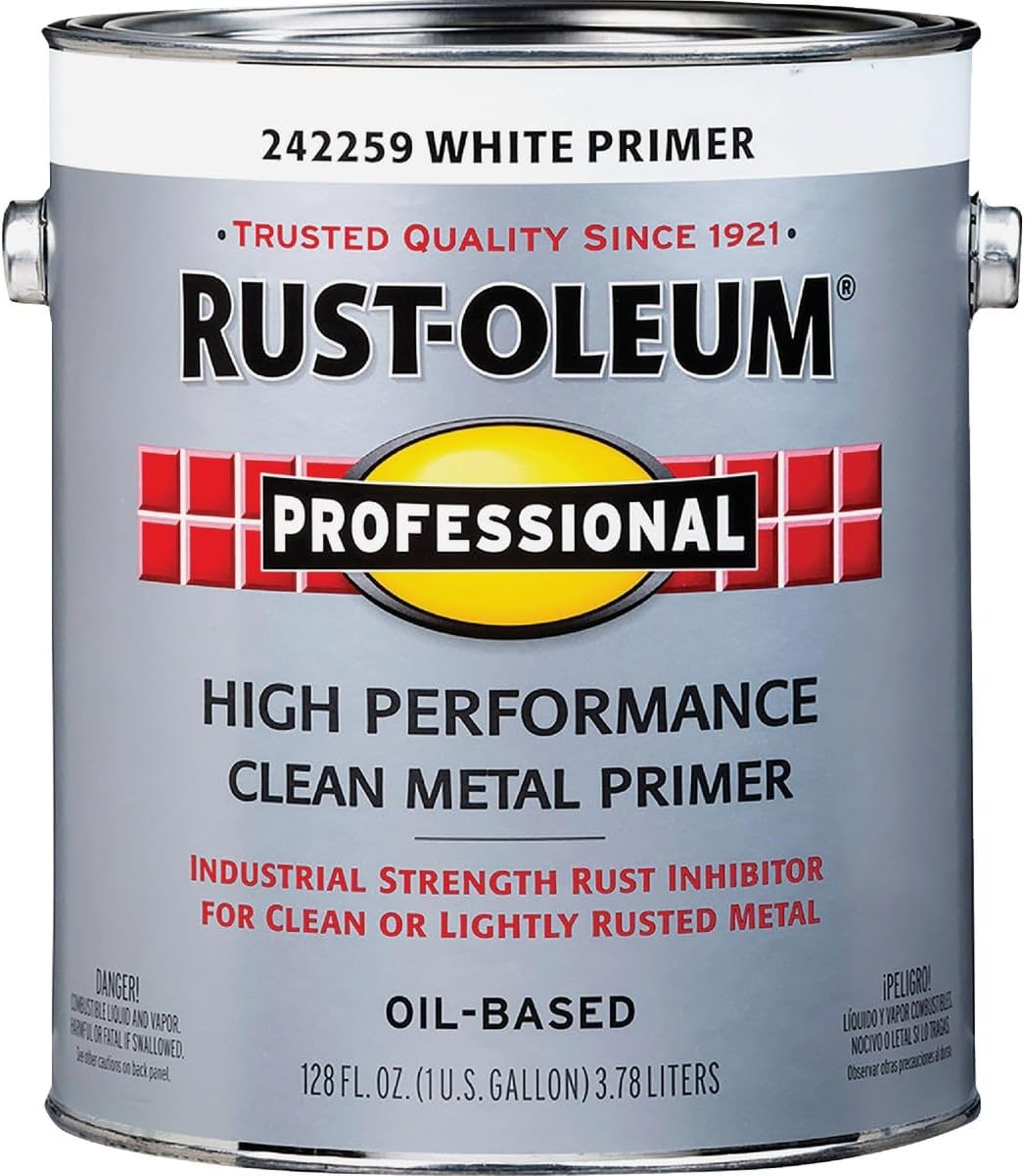 Premium White Metal Primer – 1 Gallon for a Flawless Finish