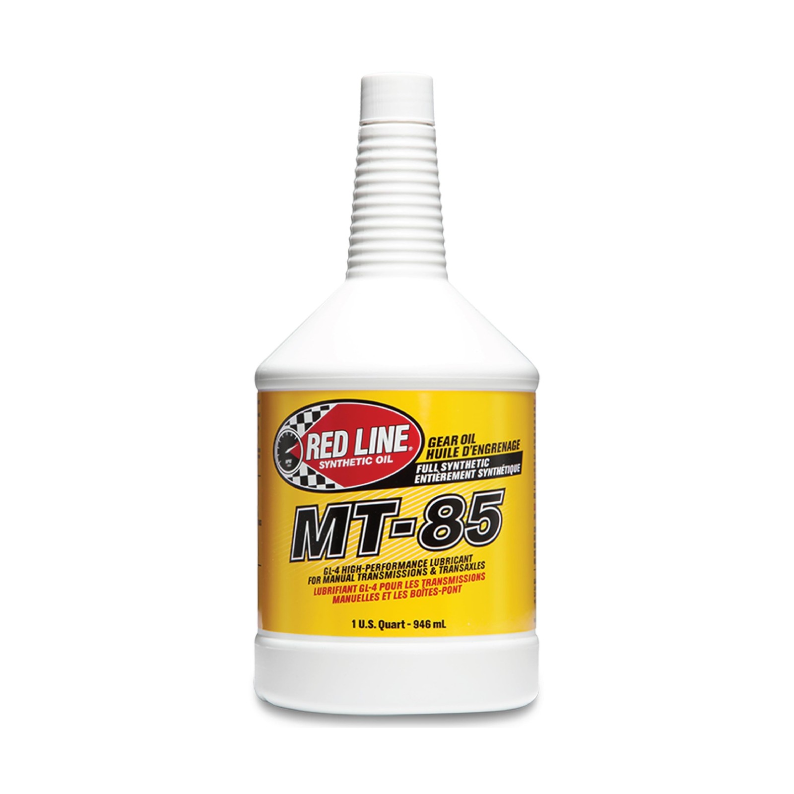 Red Line 50504 MT-85 Manual Transmission 75W85 GL-4 Gear Oil – 1 Quart (4 Pack)