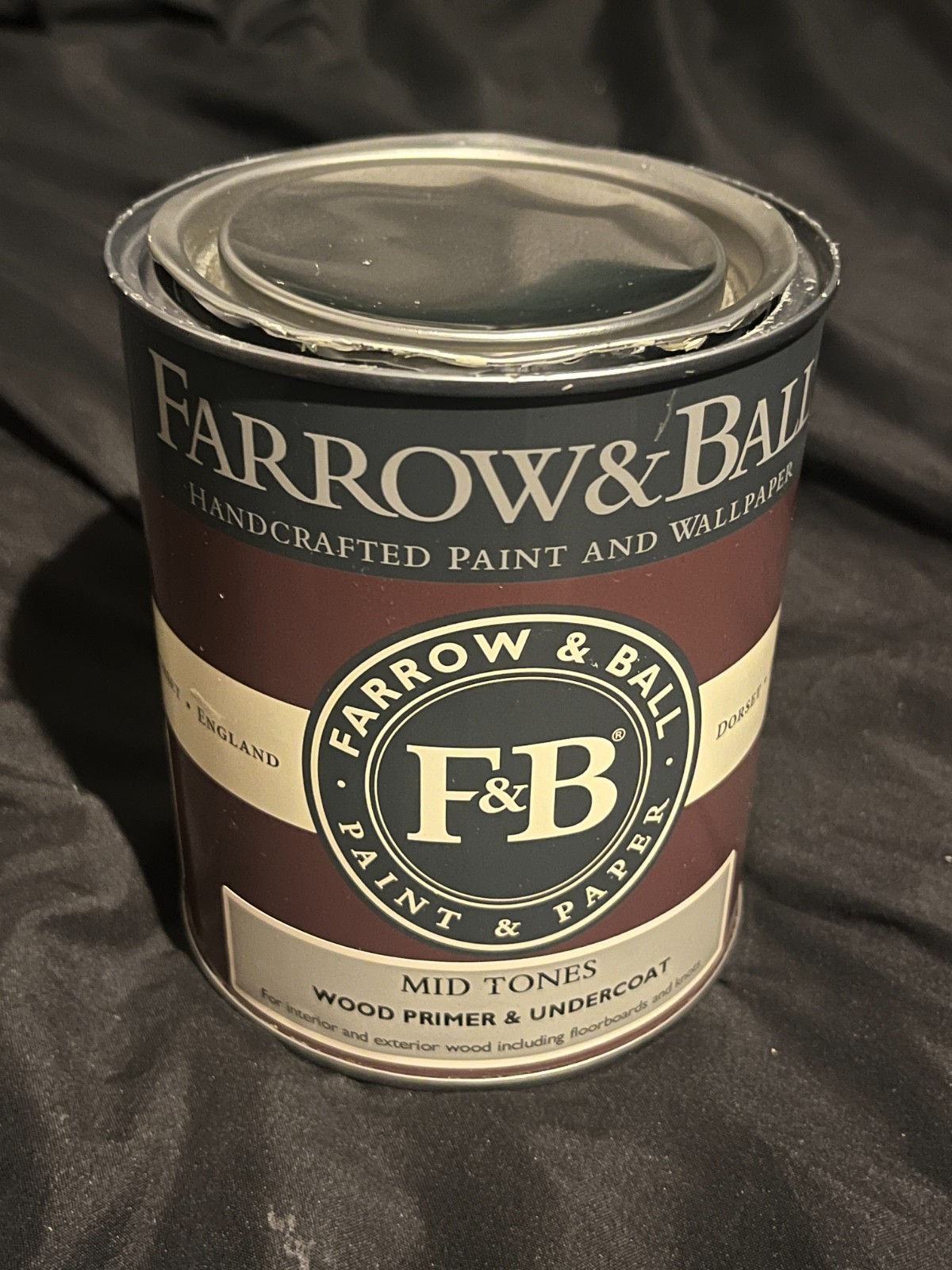Farrow & Ball Mid Tones Wood Primer & Undercoat, 750 ml