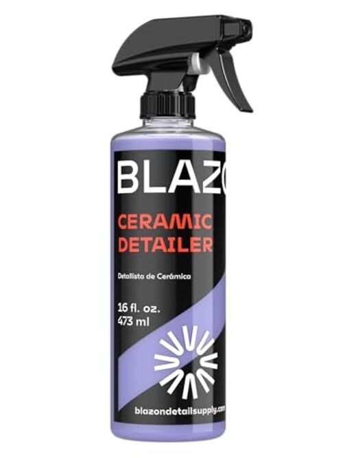Ceramic Detailer Spray Coating- Hydrophobic Shine & Surface Protection-