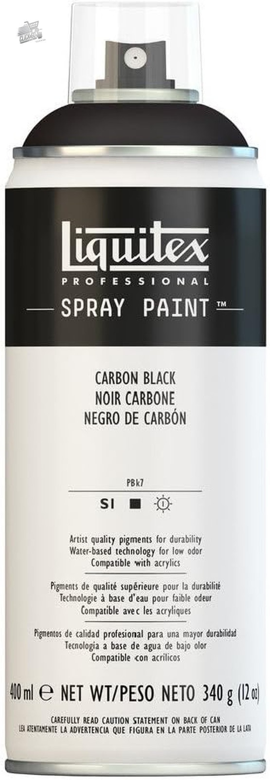 Charcoal Black Water Professional Spray Paint 400ml Matte Glossy Auto DIY