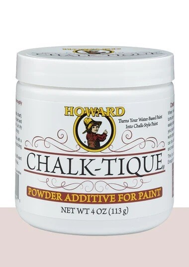 Howard Chalk-tique Powder Additive For Paint 4oz Container CA004 Howard’s