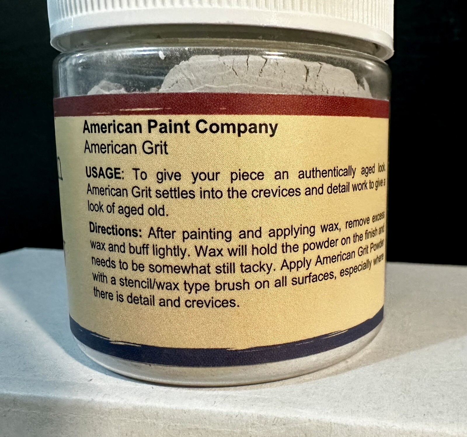 American Paint Company,Clay / Chalk / Mineral Base Paint,(American Grit-gray).