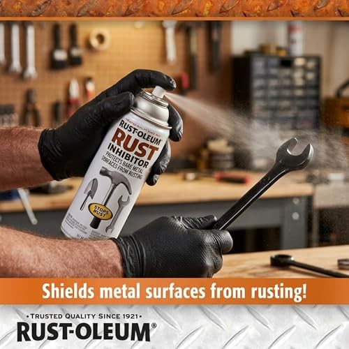 Stops Rust Corrosion Inhibitor Spray, Clear Anti‑Rust 10.25 Ounce (Pack of 1)