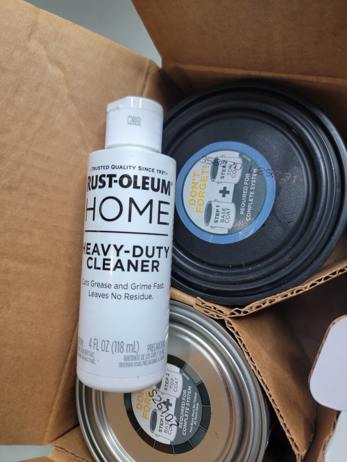 Rust-Oleum 360101 Home Deep Base/ Semi-Gloss Top-Coat New Buy It Now SHIPS FAST!