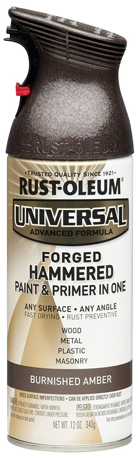 Rust Oleum Universal Paint and Primer 12 Ounce Burnished Amber All Surface Spray