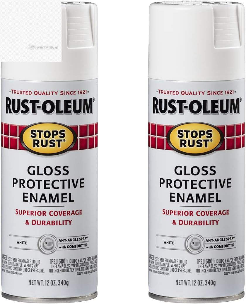 7765830 Stops Rust Spray Paint, 12 Oz, Gloss Regal Red