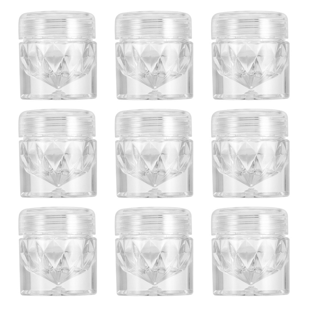 10pcs Sub Packaging Bottles Storage Bottles Concealer Powder Bottles