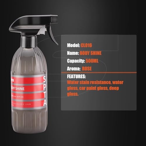Body Shine, 16oz Spray Coating, Ceramic Coating Spray, Extreme Hydrophobic