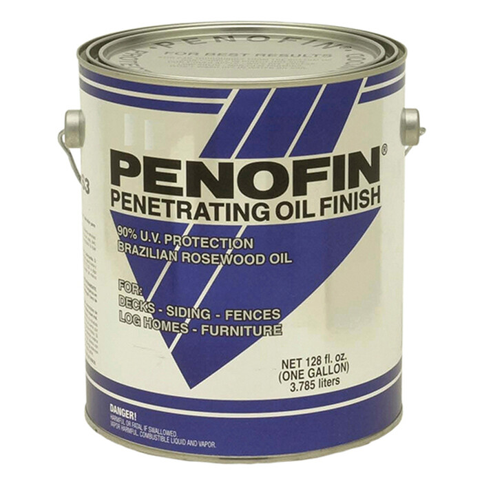 1 gal Penofin F5ECLGA Clear Blue Label Premium Transparent Stain (550-VOC)
