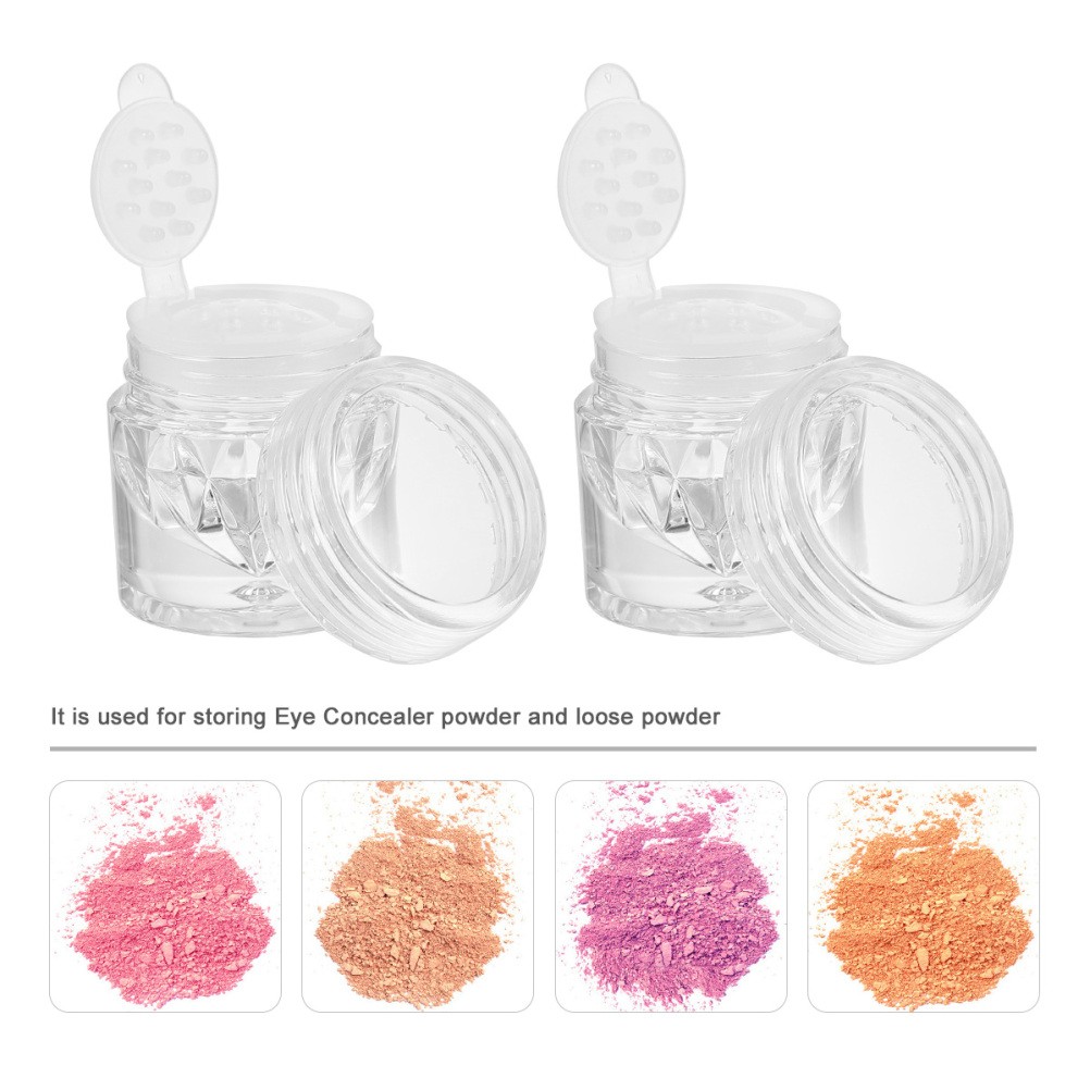10pcs Sub Packaging Bottles Storage Bottles Concealer Powder Bottles