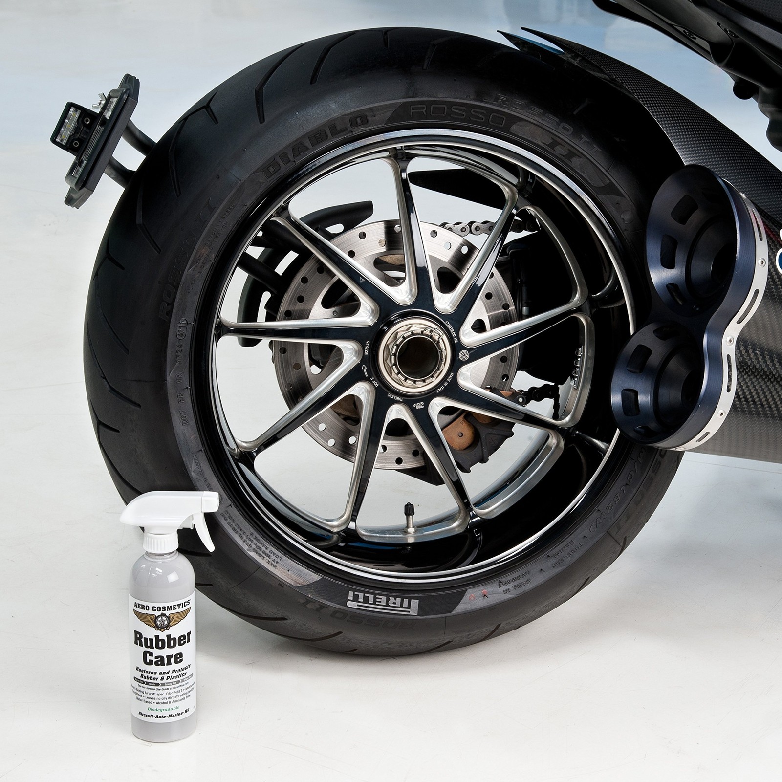 Aero Cosmetics Ceramic Tire Dressing Protector, No 16 Fl. Oz (2-Pack), gray