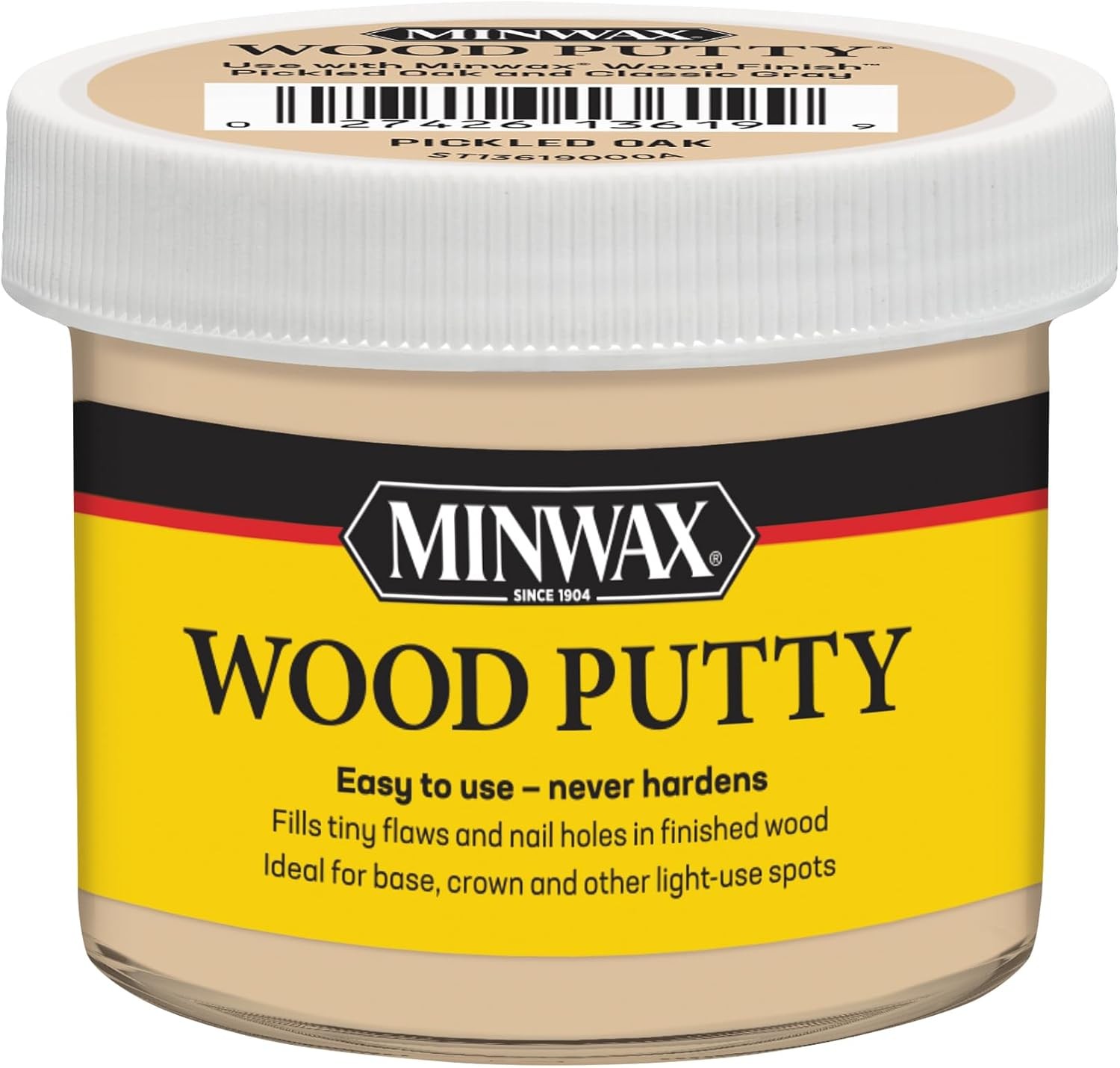 Minwax Wood Putty Pickled Oak 3.75 oz
