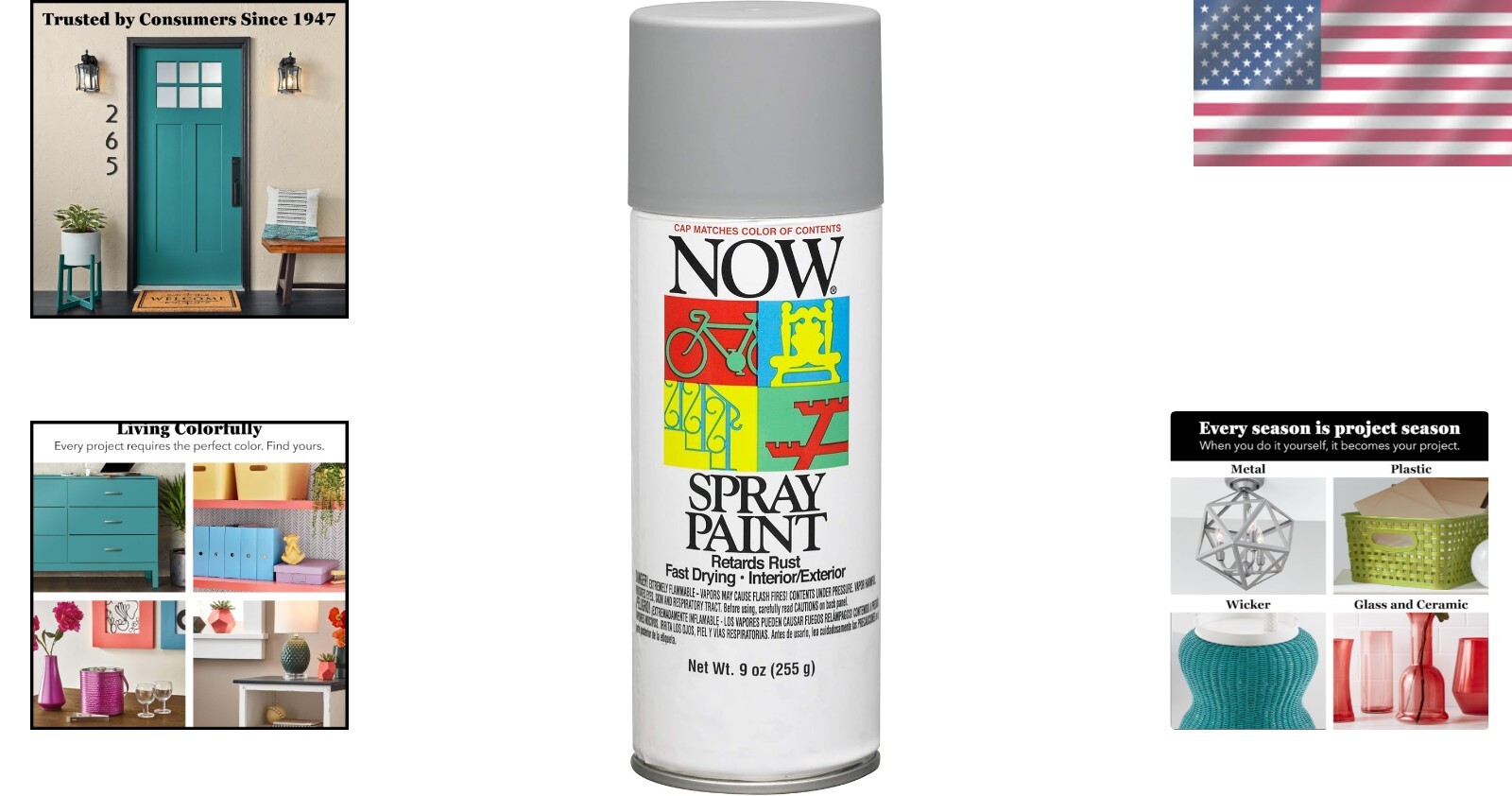 9 oz Gray Enamel Primer Spray – Protects Against Rust for Lasting Finish